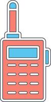 icono de vector de walkie-talkie