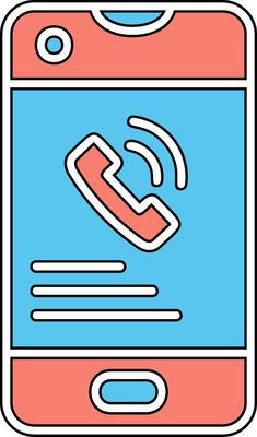 Phone Call Vector Icon