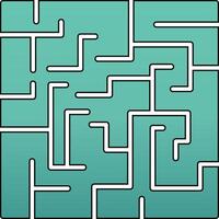 Maze Vector Icon