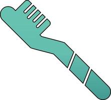 Toothbrush Vector Icon