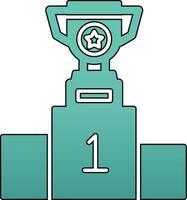 Winner Podium Vector Icon