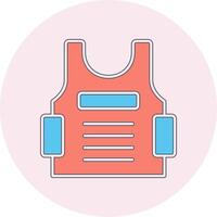 Bulletproof Vest Vector Icon