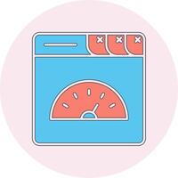 Page Speed Vector Icon