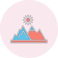 Mountain Vector Icon