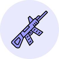 Machine Gun Vector Icon