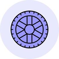 Tire Vector Icon