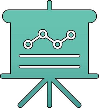 icono de vector de presentación