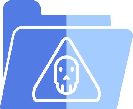 icono de vector de carpeta
