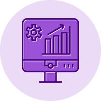 Market Analysis Vector Icon