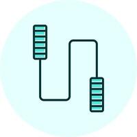 Jumping Rope Vector Icon