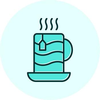 icono de vector de té