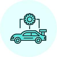 Car Configuration Vector Icon
