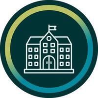 University Building Vector Icon