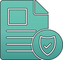 Approved Document Vector Icon