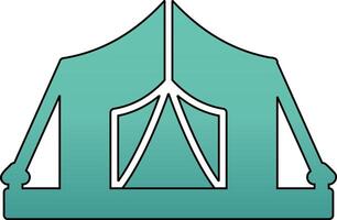 Tent Vector Icon