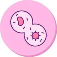 mitosis vector icono