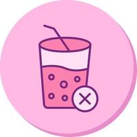 No juices Vector Icon