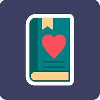 Love Book Vector Icon