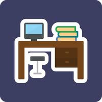 Desk Vector Icon