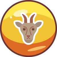 Goat Vector Icon