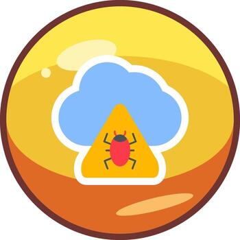 Cloud Computing Vector Icon