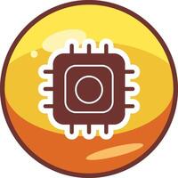 Processor Vector Icon