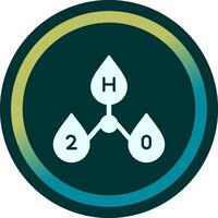 H2o Vector Icon