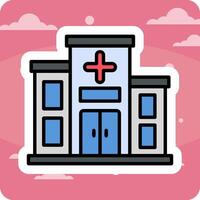 Hospital Vector Icon