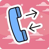 Phone Call Vector Icon