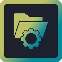 Data Management Vector Icon