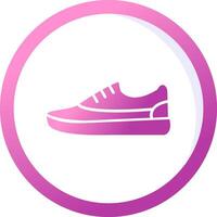 icono de vector de zapatillas