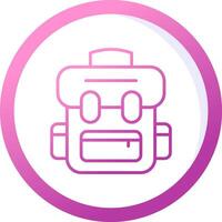 Backpack Vector Icon