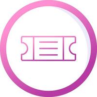Ticket Vector Icon