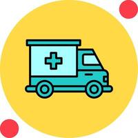 Ambulance Vector Icon