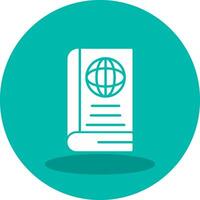 World Book Vector Icon