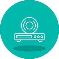 Cd Player Vector Icon