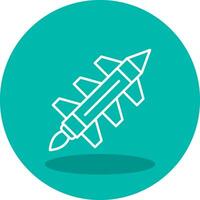 Missile Rocket Vector Icon