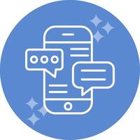 Chatting Vector Icon