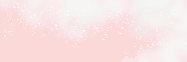 Bath foam isolated on transparent background. Shampoo bubbles texture.Sparkling shampoo and bath lather vector illustration.