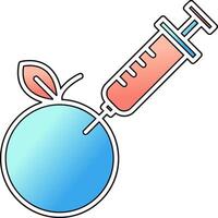 Gmo Food Vector Icon