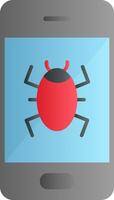 Mobile Virus Vector Icon