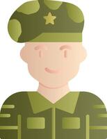 Soldier Vector Icon