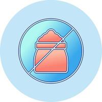 No Sugar Vector Icon