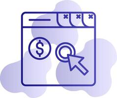 Pay Per Click Vector Icon