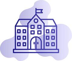 University Building Vector Icon