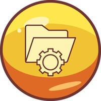 Data Management Vector Icon