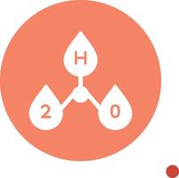 H2o Vector Icon