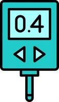 Glucometer Vector Icon