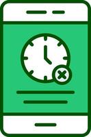 No Time Vector Icon