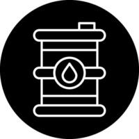 Oil Barrel Vector Icon